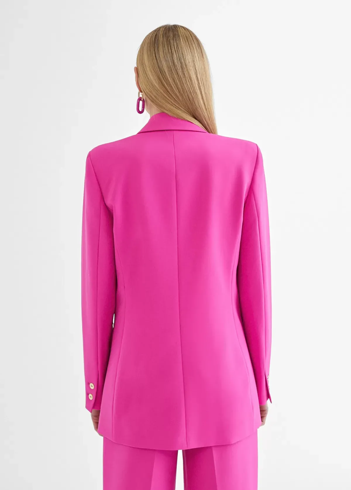 Americana cruzada monocolor Americanas Y Blazers