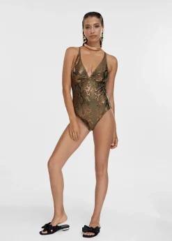 Sale Bañador animal print fantasia Baño