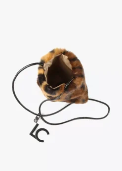 Clearance Bandolera efecto pelo animal Animal Print|Bandoleras