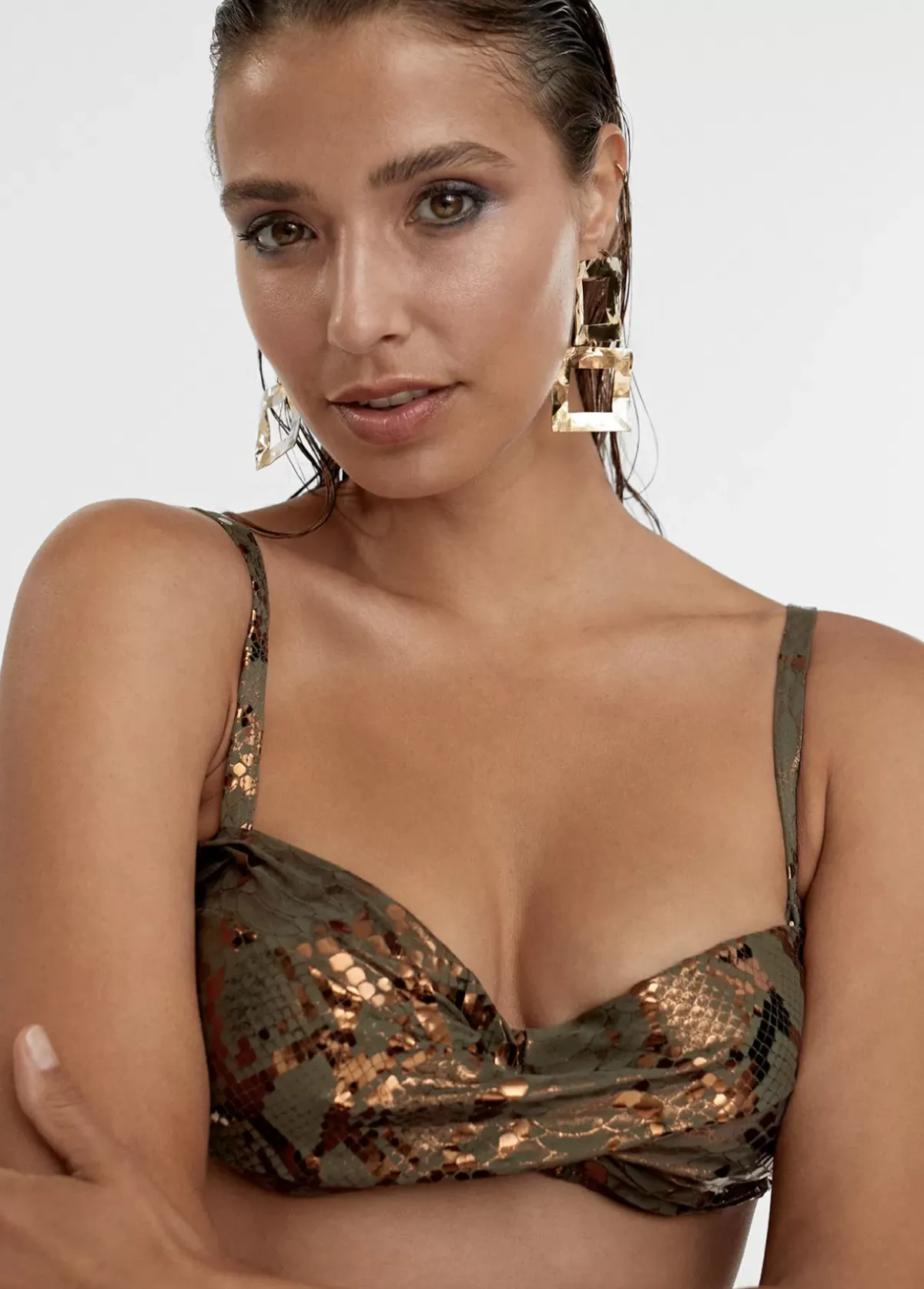 Clearance Bikini animal print fantasia Baño