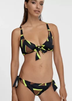 Bikini estampado maxi logo Baño