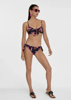 Bikini estampado maxi logo Baño