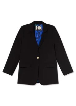 Clearance Blazer forro contraste Americanas Y Blazers