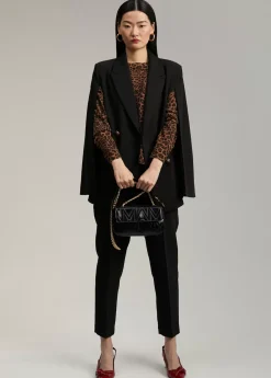 Hot Blazer tipo capa Americanas Y Blazers