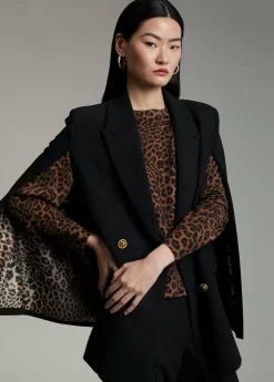 Hot Blazer tipo capa Americanas Y Blazers