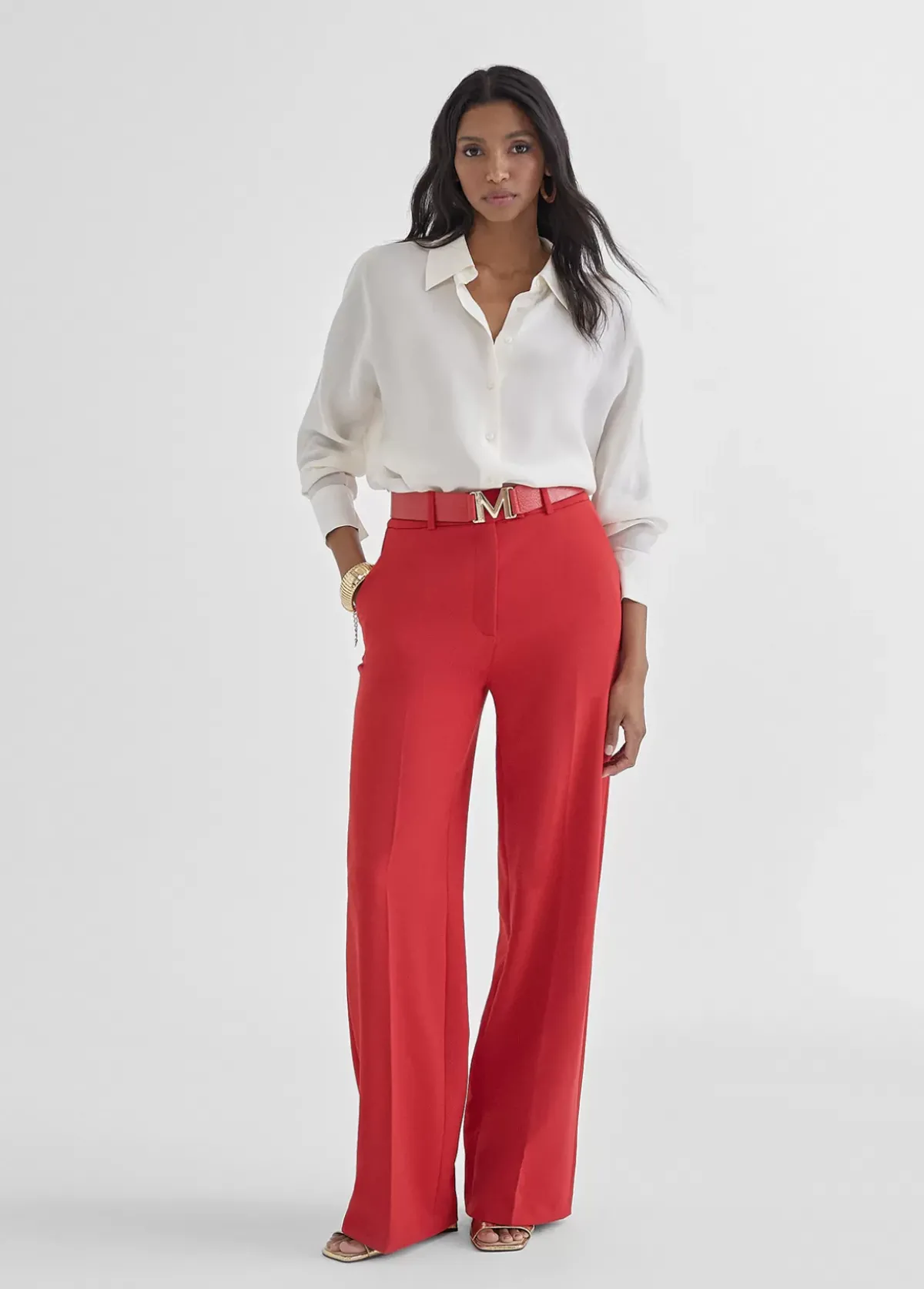 Online Blusa monocolor Camisas Y Blusas