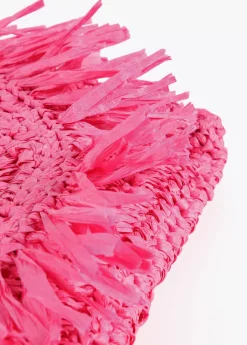 Hot Bolsito bandolera efecto ráfia Accesorios|Bolsos