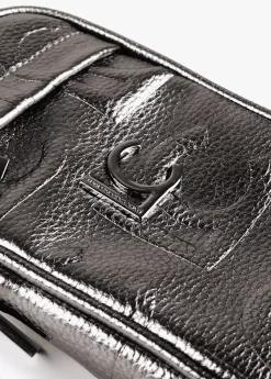 New Bolsito portamovil metalizado Accesorios|Bolsos