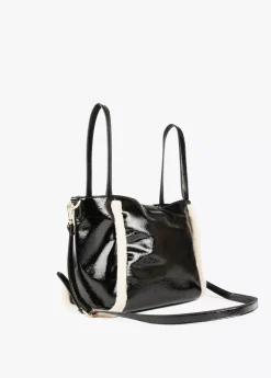 Best Bolso efecto piel brillante Bolsos Shopper|Bolsos De Hombro