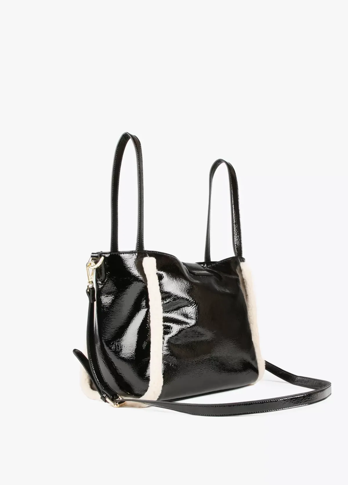 Best Bolso efecto piel brillante Bolsos Shopper|Bolsos De Hombro