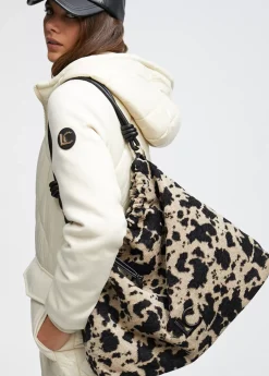 Outlet Bolso tejido animal Animal Print|Bolsos Shopper