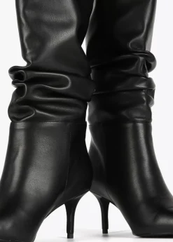 Outlet Bota caña fruncida Botas Y Botines