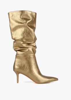 Online Bota caña fruncida Botas Y Botines