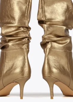 Online Bota caña fruncida Botas Y Botines