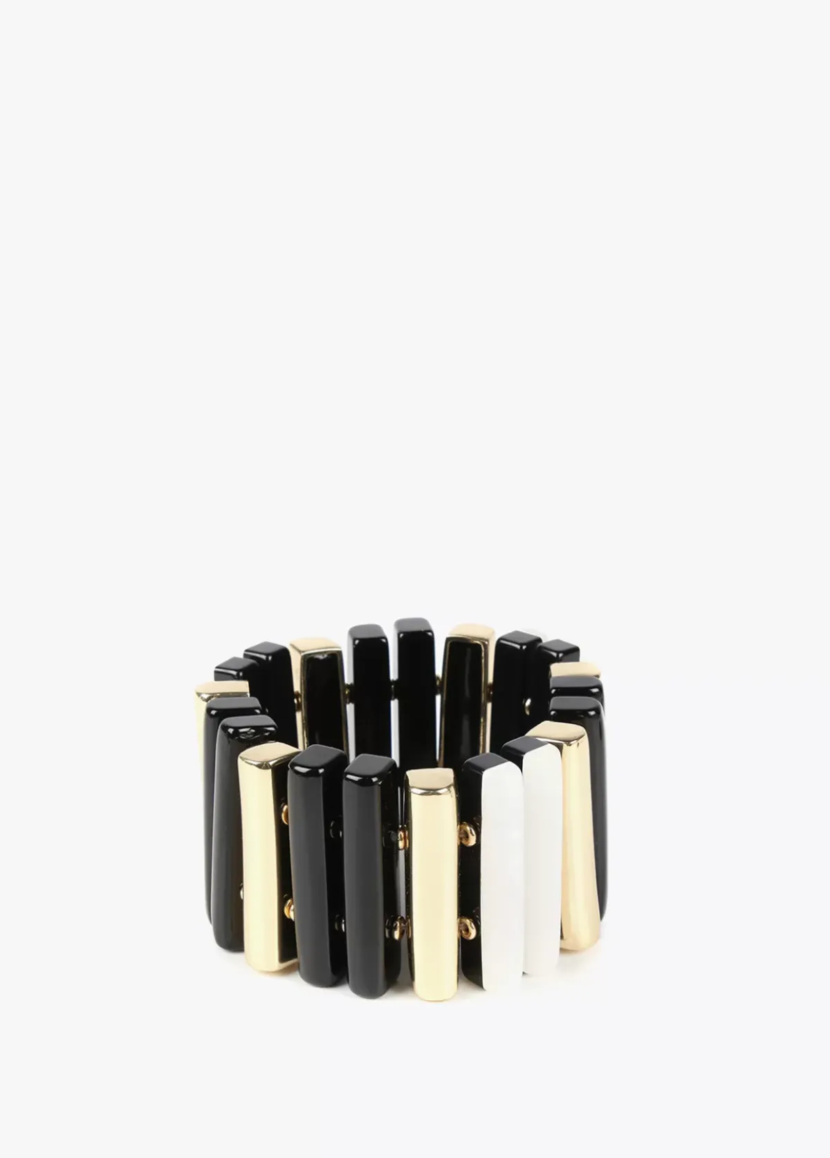 Clearance Brazalete piezas tricolor Bisuteria