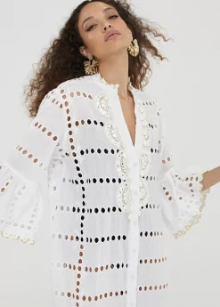 Best Caftan largo bordado Baño