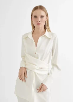 Outlet Camisa anudada Camisas Y Blusas