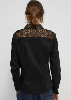 Best Camisa con encaje Camisas Y Blusas