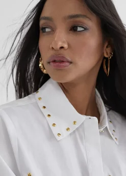 Outlet Camisa con tachas Camisas Y Blusas