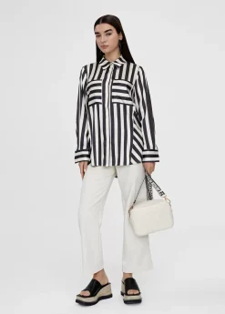 Hot Camisa fluida de rayas Camisas Y Blusas