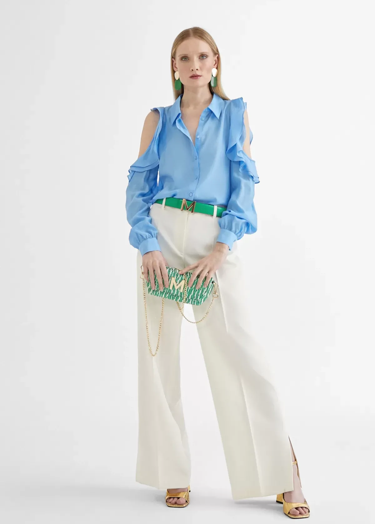 Sale Camisa hombros descubiertos Camisas Y Blusas