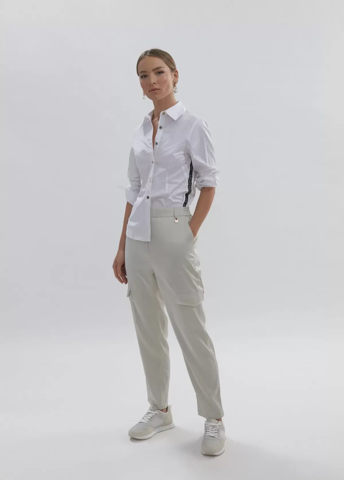 Best Camisa logotipada detalle cinta | COLECCIÓN LOLA | Lola Casademunt Camisas Y Blusas