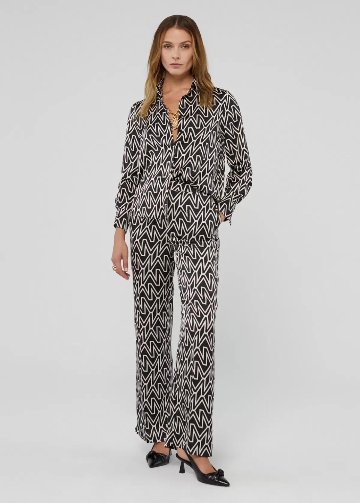 Best Camisa monograma M Camisas Y Blusas