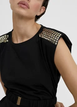 Outlet Camiseta con cinturon Camisetas Y Tops