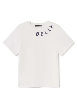 Camiseta detalle pedrería Camisetas Y Tops