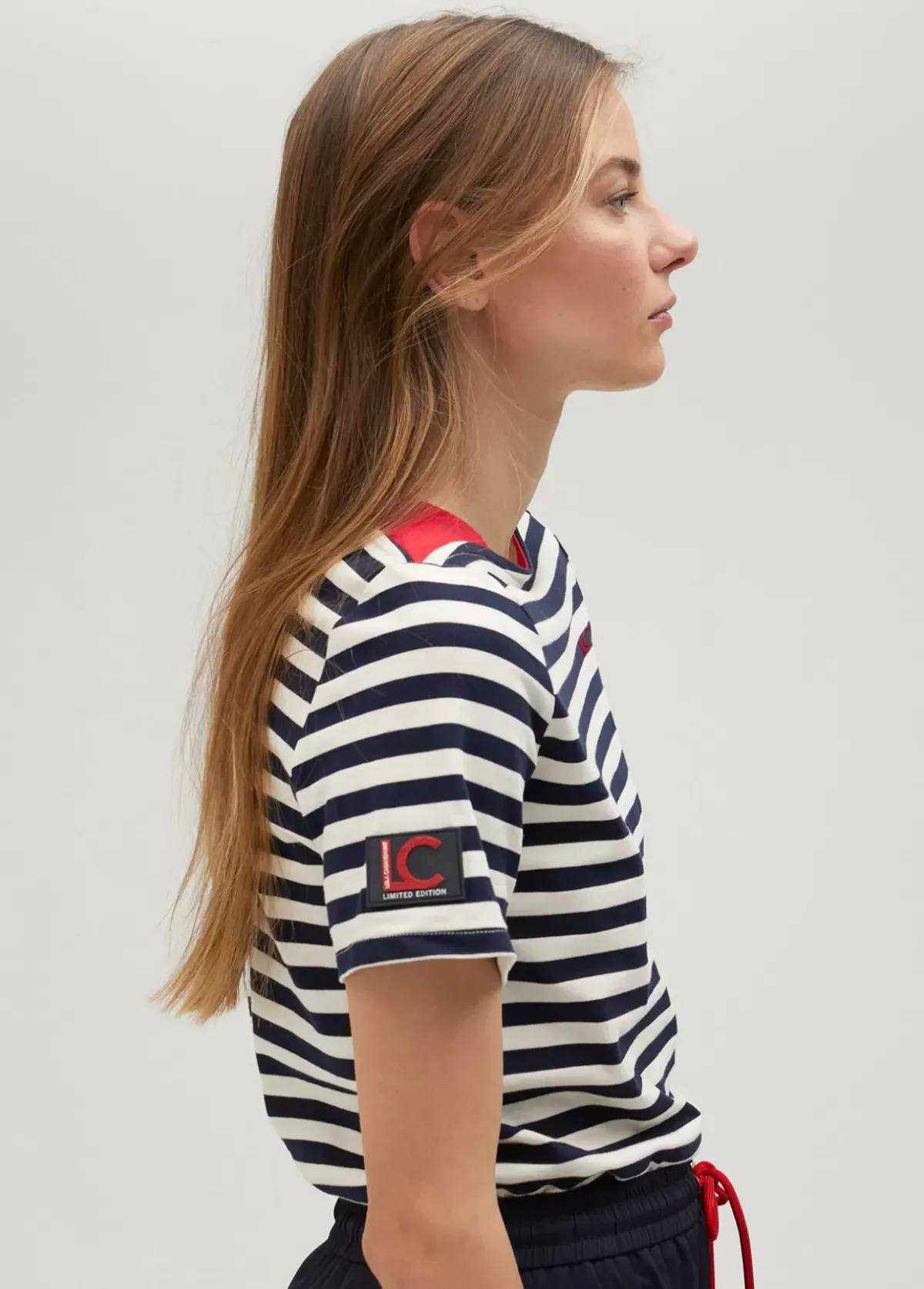 New Camiseta rayas manga corta en algodón 100% - Lola Casademunt Camisetas Y Tops