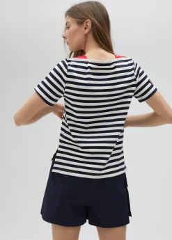 New Camiseta rayas manga corta en algodón 100% - Lola Casademunt Camisetas Y Tops