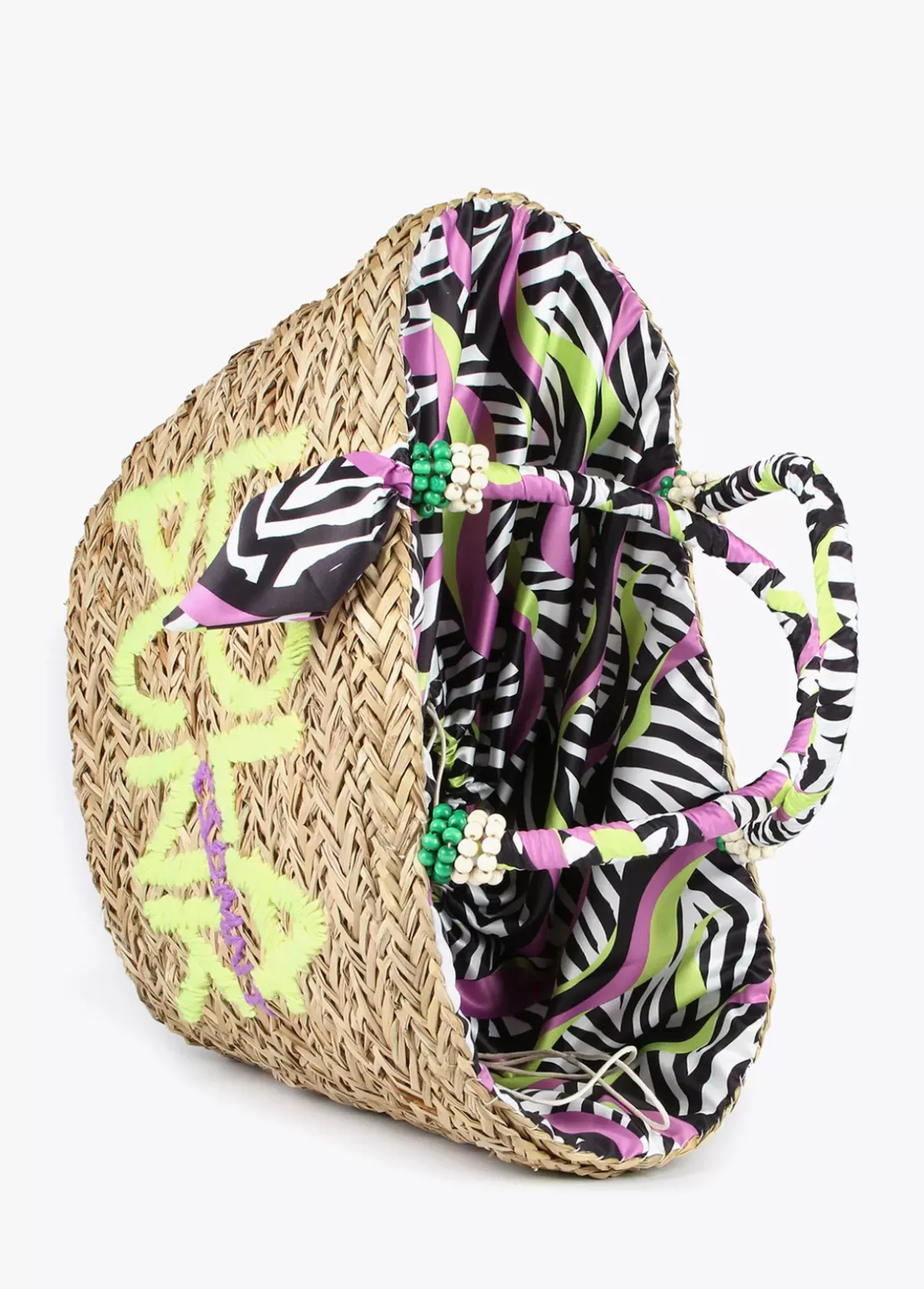 Best Capazo Letras contraste. Bolsos|Baño