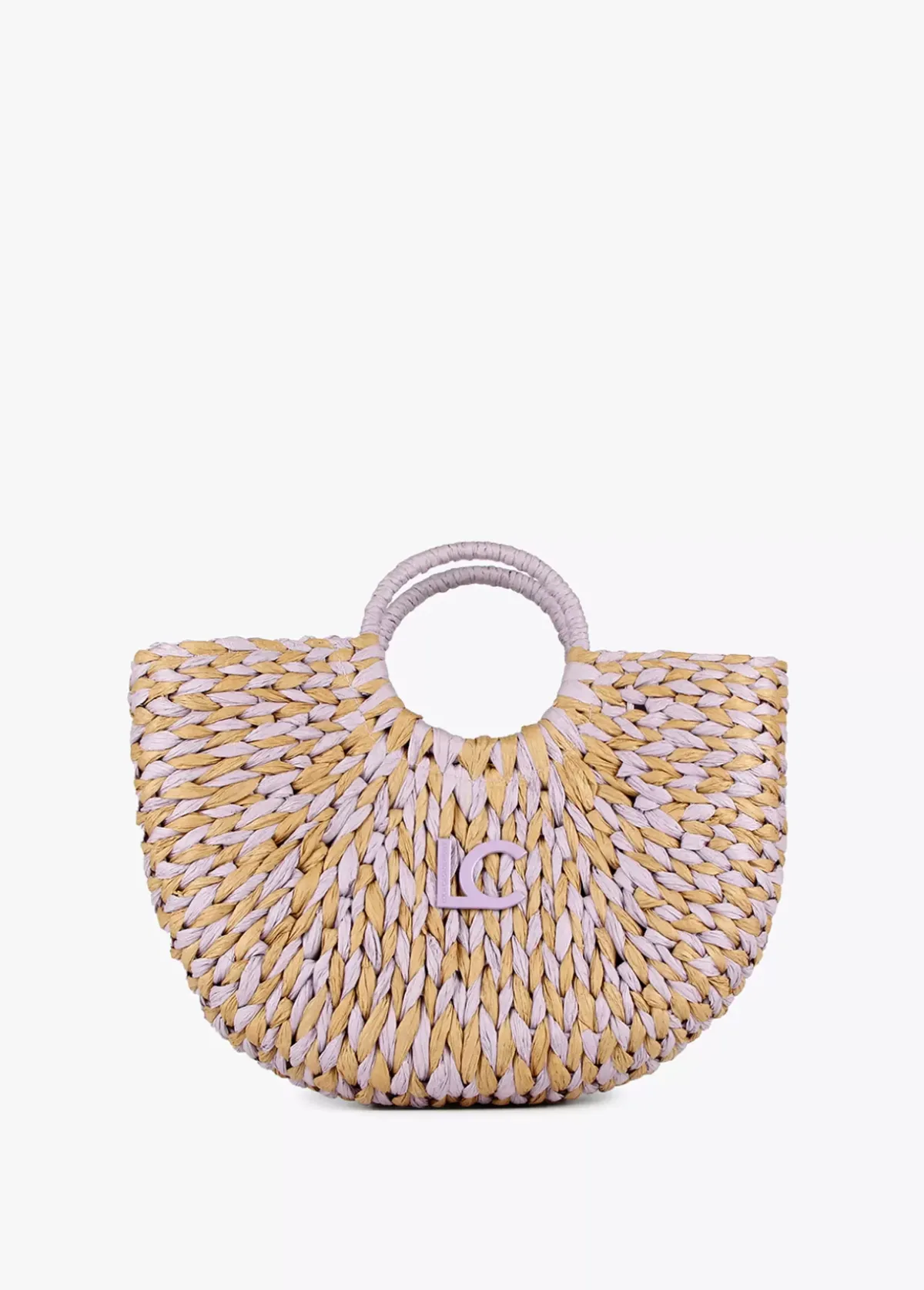 Cesto efecto ráfia Bolsos|Baño