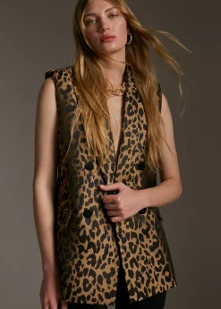 Chaleco animal print Animal Print|Chalecos