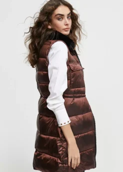 Outlet Chaleco cuello pelo Chalecos