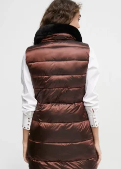 Outlet Chaleco cuello pelo Chalecos