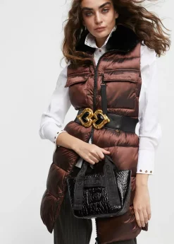 Outlet Chaleco cuello pelo Chalecos