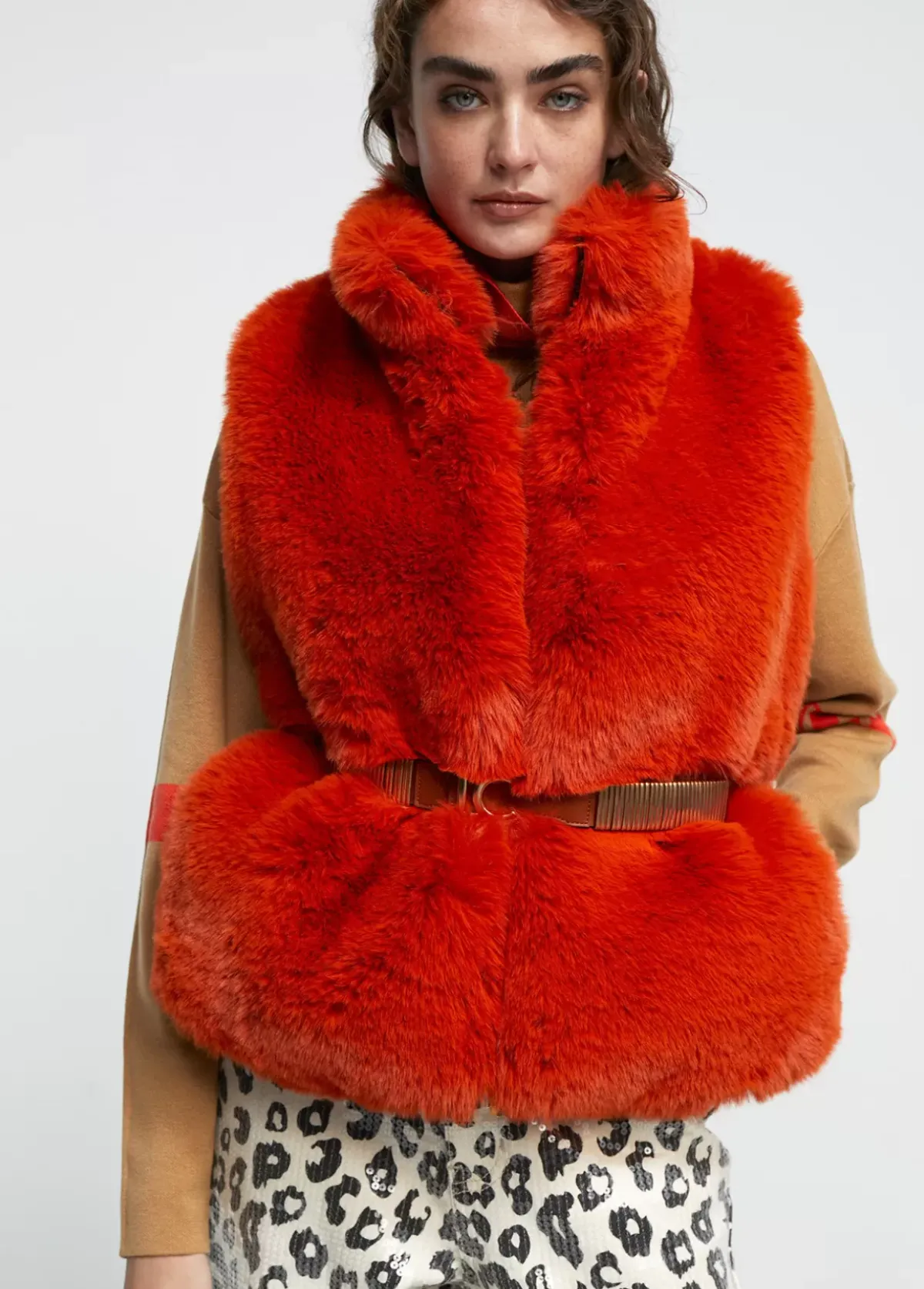 Sale Chaleco de pelo Chalecos