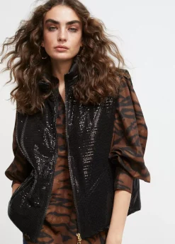 Best Chaleco efecto lentejuela Chalecos