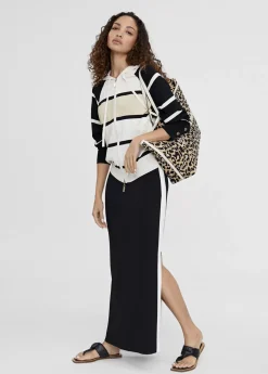 Best Chaqueta rayas con capucha Punto|Chaquetas Y Gabardinas