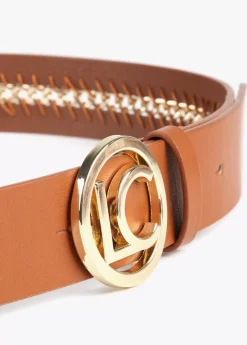 Clearance Cinturón cadena dorada Cinturones