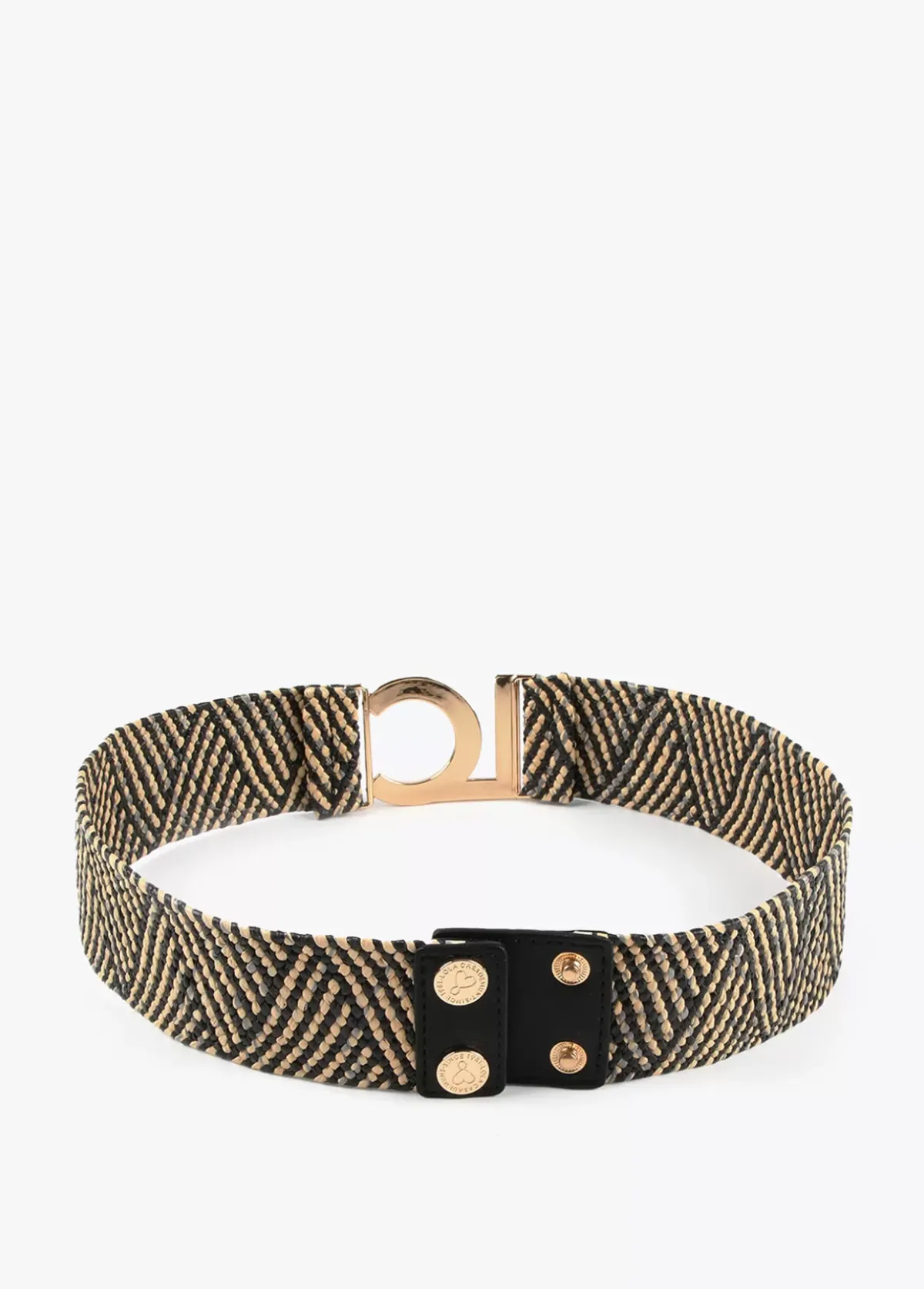 Cinturón elástico efecto ráfia Accesorios