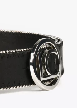 Hot Cinturón ribete dorado Cinturones