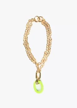 Online Collar doble cadena y colgante Bisuteria