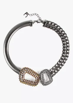 Online Collar gargantilla doble pieza Collares