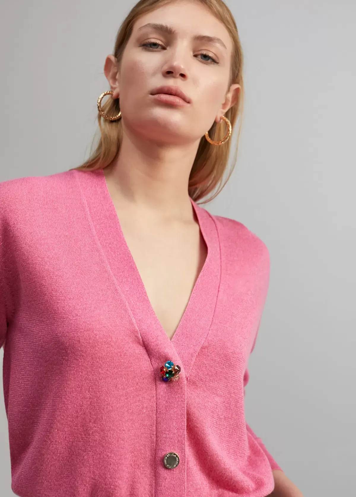 Cárdigan detalle botones Punto