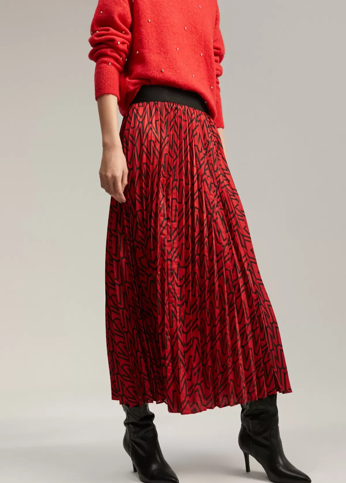 Clearance Falda plisada monograma Vestidos Y Faldas