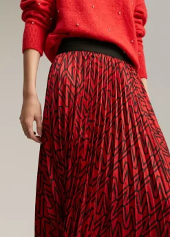 Clearance Falda plisada monograma Vestidos Y Faldas