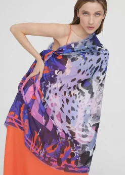 Sale Foulard cara leopardo Accesorios