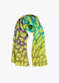 New Fular plisado animal print Animal Print|Bufandas Y Pañuelos